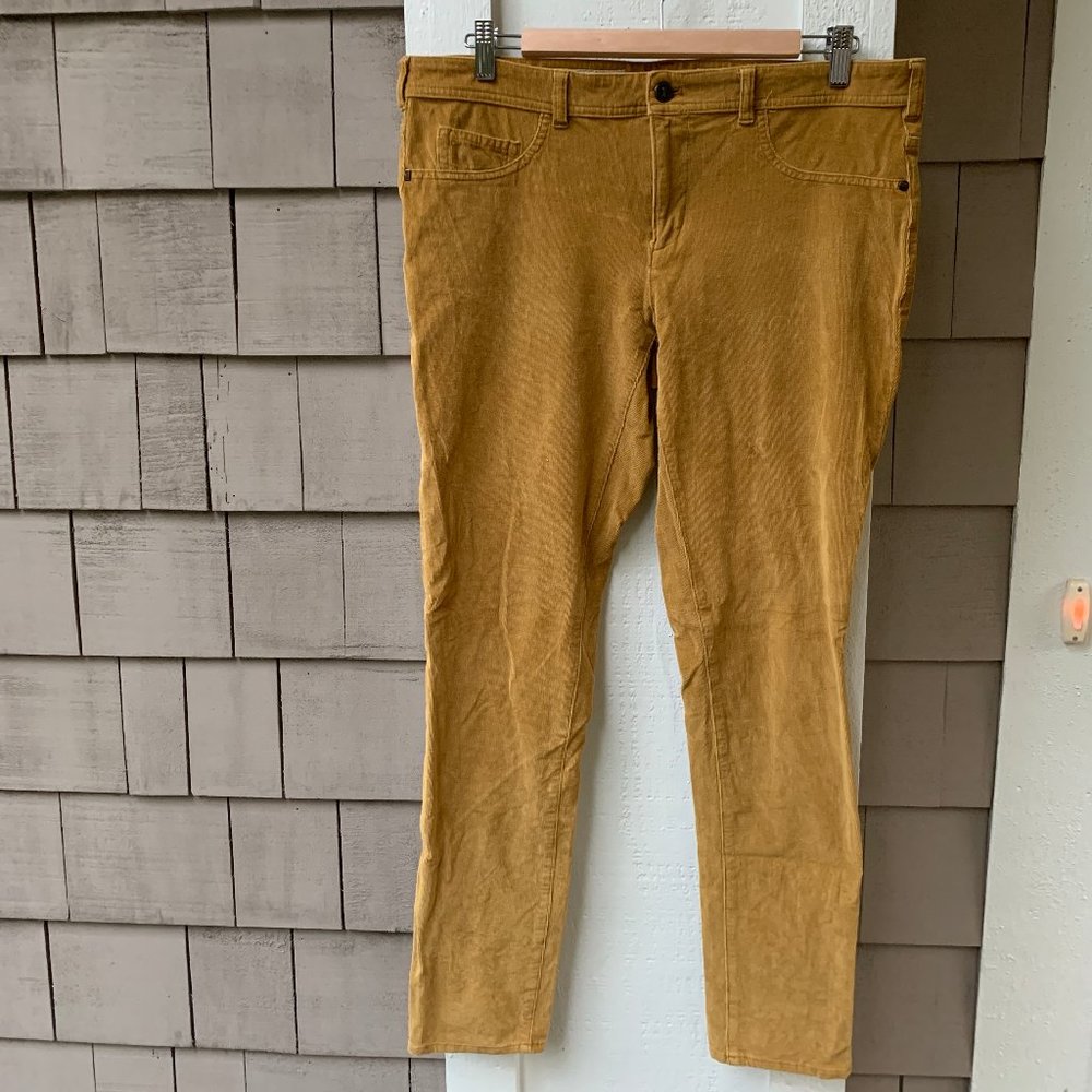 Gold Corduroy Pants